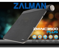 Zalman Chłodząca ZM-NC3500 Plus (hub USB+głośniki, 17,3") - 80193 - zdjęcie 6